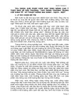 SKKN GIẢI PHÁP GIÚP học SINH NÂNG CAO ý THỨC bảo vệ môi TRƯỜNG, “xây DỰNG TRƯỜNG TRUNG cấp KINH tế   kỹ THUẬT ĐỒNG NAI XANH – SẠCH – đẹp” 