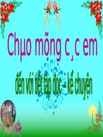 Tuan 3 tđ KC chiec ao len  Lớp 3