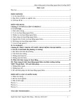 skkn hiệu trưởng quản lý hoạt động ngoại khoá ở trường THPT 