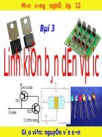 Bai linh kien ban dan va IC 