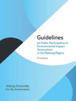 Thống kê về lượng sản xuất điện tại các nước tiểu vùng sông mê kông mở rộng 