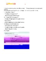 Giải bài tập SBT Tiếng Anh lớp 9 chương trình mới Unit 4: Life in the past