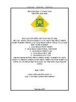 Định hướng nghề nghiệp phát triển bản thân đang là vấn đề vô cùng cần thiết