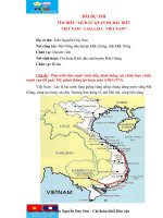 Bài thi Tìm hiểu Lịch sử quan hệ đặc biệt Việt Nam Lào, Lào  Việt Nam