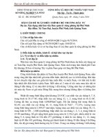 Báo cáo đầu tư dự án