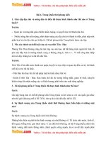 Giải bài tập SGK Lịch sử lớp 7 bài 4: Trung Quốc thời phong kiến