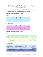 Giải bài tập trang 57 SGK Toán 1: Luyện tập phép trừ trong phạm vi 4