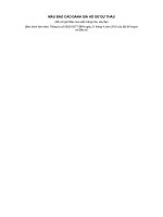 MẪU BÁO CÁO ĐÁNH GIÁ HỒ SƠ DỰ THẦU TT09