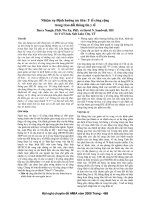 Nhiệm vụ-Định hướng ưu tiên: Y tế công cộng trong trao đổi thông tin y tế