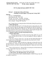 BẢN TỰ NHẬN XÉT QUÁ TRÌNH THỬ VIỆC