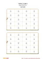 Đề thi Violympic Toán lớp 5 vòng 1 năm 2017 - 2018