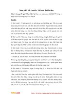 Kể chuyện lớp 4: Lời ước dưới trăng