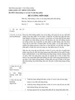 De cuong mon dinh duong co ban va xay dung khau phan  k10