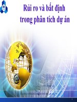Bài giảng lập và phân tích dự án chương 8