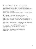 Câu hỏi trắc nghiệm Địa lý 12 - Bài 43: Các vùng kinh tế trọng điểm