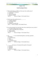 Applied social psychology understanding and addressing social and practical problems 2nd edition schneider test bank 