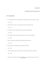 Analysis for financial management 11th edition higgins test bank 