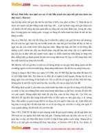 phat bieu cam nghi cua em ve bai dau tranh cho mot the gioi hoa binh cua nha van gmac ket