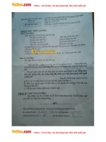 Đề thi tuyển sinh vào lớp 10 THPT môn Ngữ văn Sở GD&ĐT Long An năm học 2017 - 2018