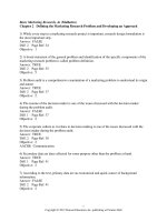 Basic marketing research 4th edition naresh k malhotra test bank 