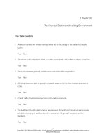 Auditing and assurance services a systematic approach 9th edition messier test bank 