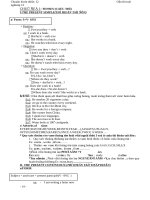 Kiểm tra ngữ pháp chapter 1 tenses 