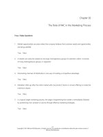 Advertising and promotion an integrated marketing communications perspective 10th edition belch test bank