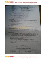 Đề thi tuyển sinh vào lớp 10 THPT môn Toán Sở GD&ĐT Long An năm học 2017 - 2018