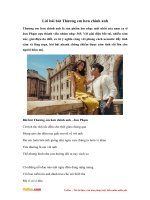 Lời bài hát Thương em hơn chính anh