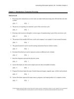 Accounting information systems 9th edition hall test bank 