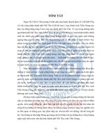 Giải pháp hoàn thiện công tác quản lý ngân sách nhà nước tại thành phố mỹ tho, tỉnh tiền giang (tt) 