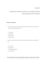 Advanced financial accounting 10th edition christensen test bank 