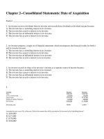 Advanced accounting 11th edition fischer test bank 