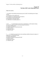 Advertising and promotion an integrated marketing communications perspective 9th edition belch test bank 