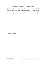 13 kỹ năng cần thiết cho học sinh phổ thông