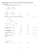 Basic technical mathematics 10th edition washington test bank 