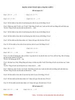 Các dạng toán luyện thi Violympic lớp 2