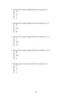 Basic college mathematics an applied approach 10th edition aufmann test bank 