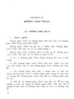 Giao trinh hinh hoc afin va hinh hoc oclit phan 2