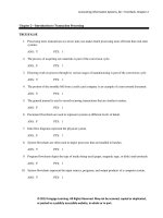 Accounting information systems 8th edition hall test bank 