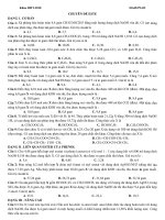 Hóa học lớp 12: Ôn thi tốt nghiệp THPT  Đại học chuyên đề ESTE