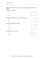 Applied basic mathematics 2nd edition clark test bank 