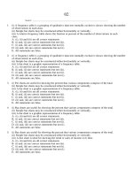 Basic statistics for business and economics CANADIAN EDITION 4th edition lind test bank 