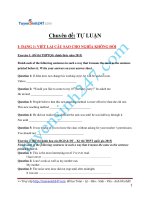 100 bai tap chon loc mon tieng anh chuyen de tu luan viet lai cau va viet doan van co loi giai chi tiet