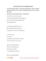 Lời bài hát: Đưa em đi khắp thế gian