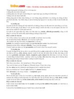 Vị trí của phó từ trong tiếng Anh