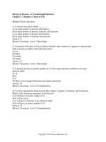 Biology of humans concepts applications and issues 4th edition goodenough test bank 