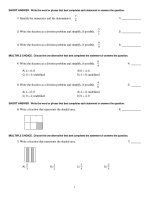 Basic college mathematics 3rd edition miller test bank 