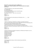 Biochemistry concepts and connections 1st edition appling test bank 
