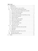 Nghiên cứu kỹ thuật Cracking Password và Bảo mật mật khẩu